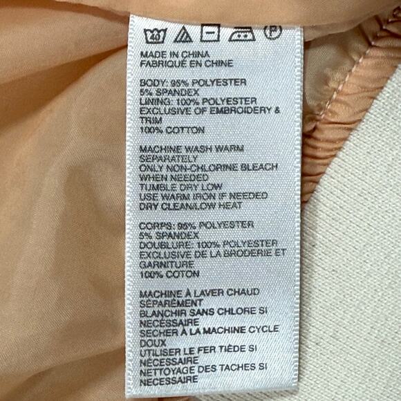 Silence + Noise Mermaid Embroidered Velour Bomber Jacket Women’s M - Picture 9 of 9